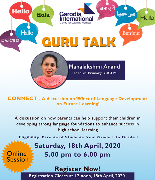 GURU TALK for Parents by Primary Head